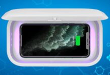 Sterilizza e carica smartphone a soli 11 euro con la base a UV