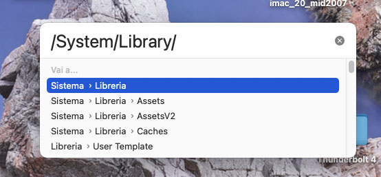 macOS Monterey, novità per la funzione “Vai alla cartella” del Finder