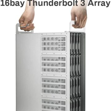 Terramaster D16 Thunderbolt 3, alloggiamento perfetto per flussi video 8K