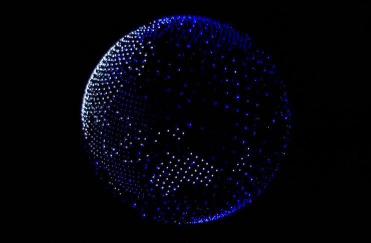 Una danza di 1800 droni per la cerimonia di apertura delle Olimpiadi di Tokyo