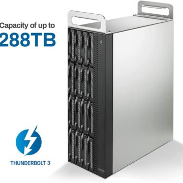 Terramaster D16 Thunderbolt 3, alloggiamento perfetto per flussi video 8K