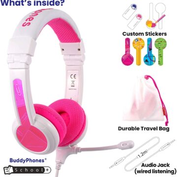 Arrivano le nuove cuffie BuddyPhones School+ per bambini di Onanoff