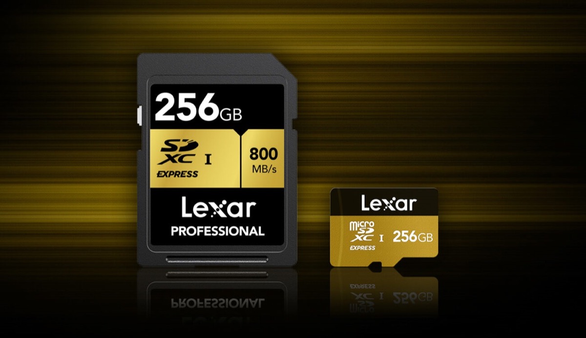 LEXAR annuncia le schede di memoria SD EXPRESS pronte all’8K