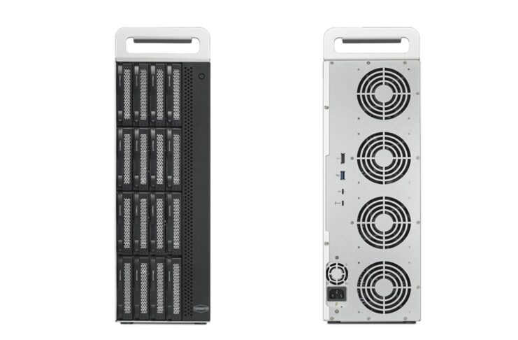 Terramaster D16 Thunderbolt 3, alloggiamento perfetto per flussi video 8K