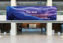 Un nuovo The Wall per Samsung: display MicroLED da 1.000 pollici ancor più sottile