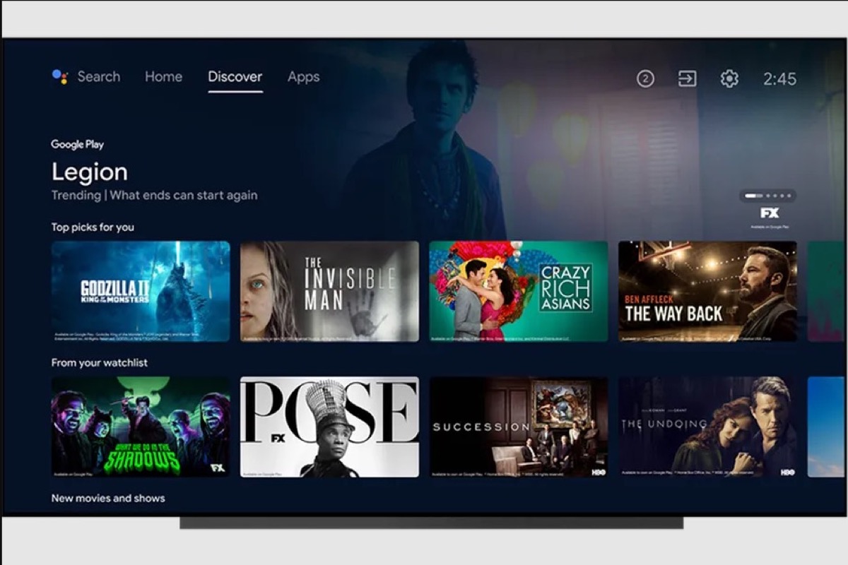 Android TV otterrà alcune delle migliori funzionalità di Google TV