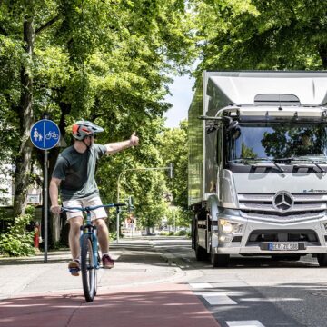 Mercedes-Benz eActros è il truck elettrico con 400 km di autonomia
