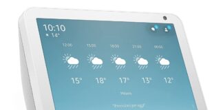 Echo Show 8 in sconto: 74,99 euro invece che 109,99 euro