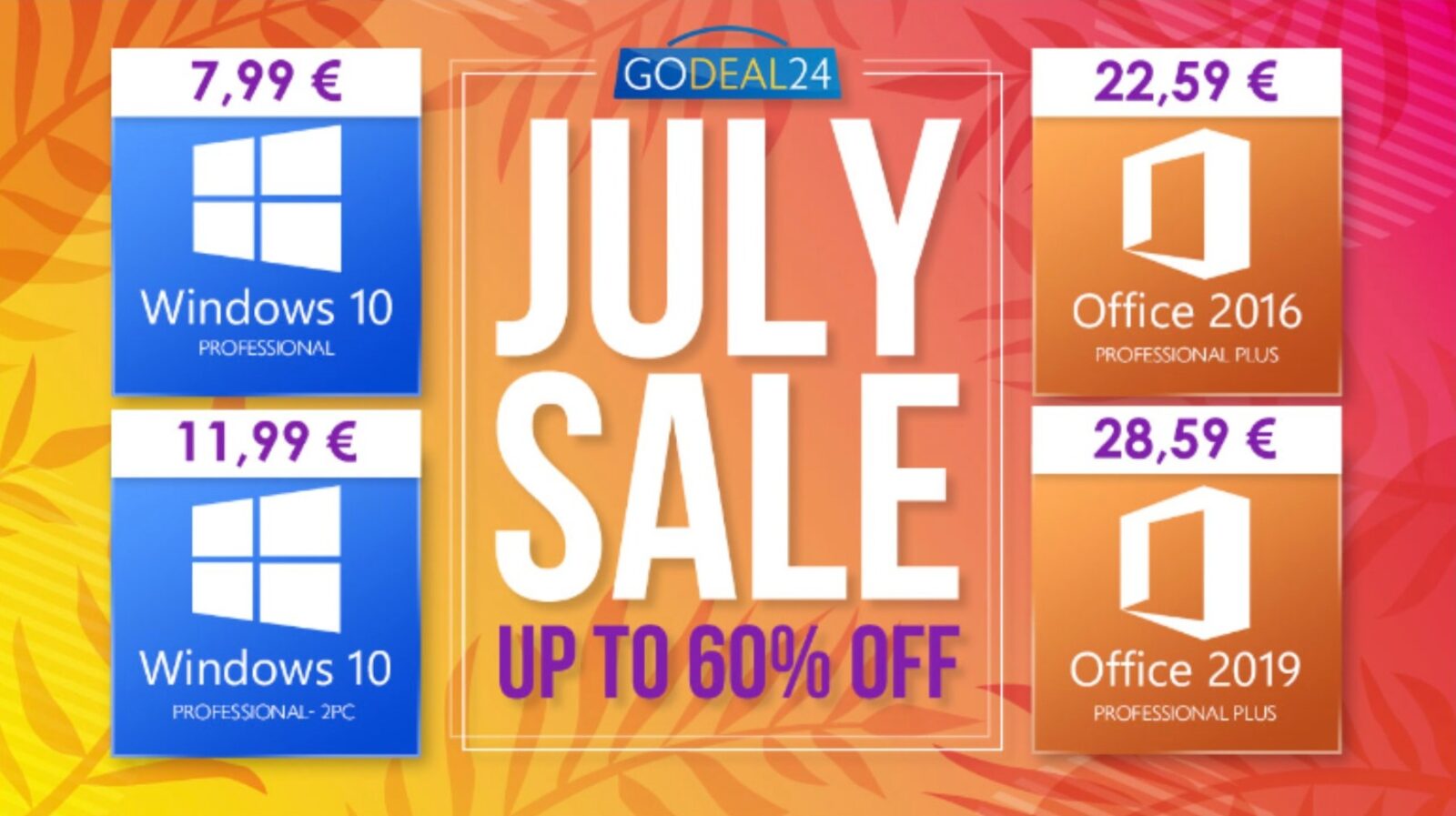 Windows 10 costa solo 6€, Office solo 15€: offerte da non perdere