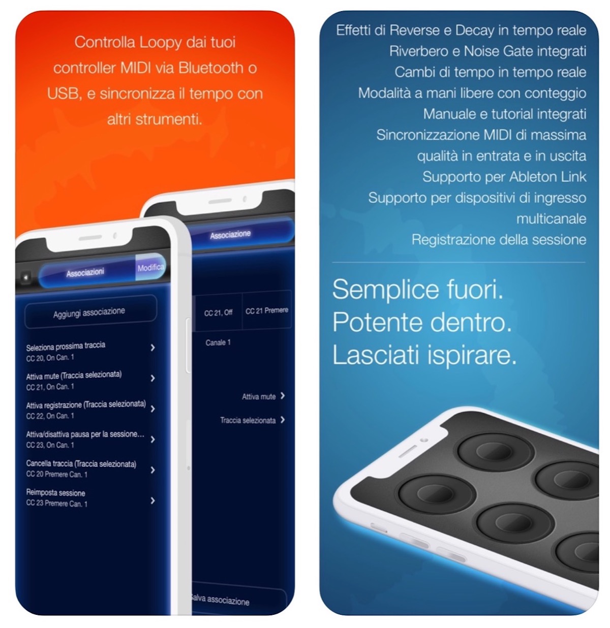 Con Loopy HD create musica da iPhone e iPad