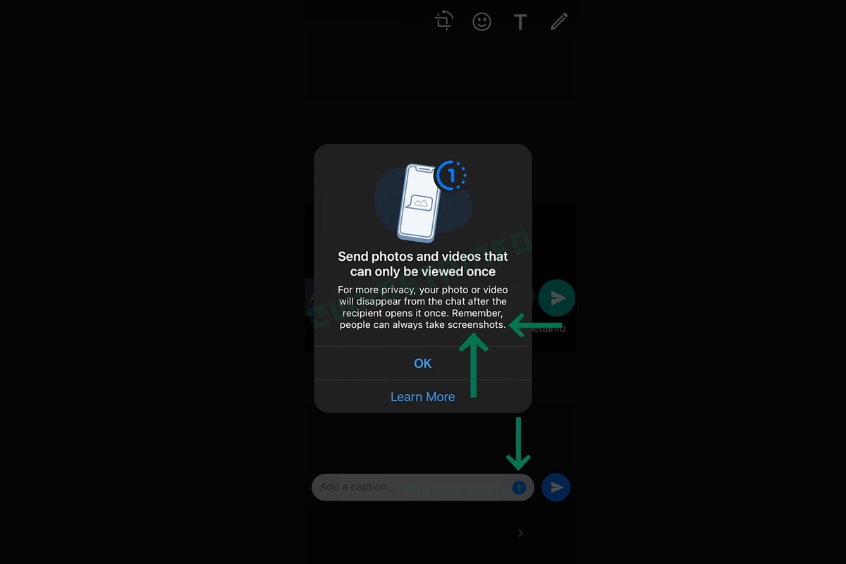 I messaggi WhatsApp che si auto distruggono arrivano anche su iPhone