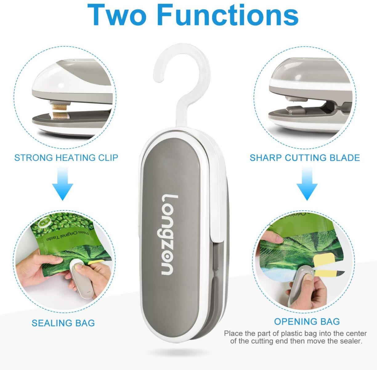 Su Amazon mini sigillatore smart portatile per sacchetti a soli 8.99€