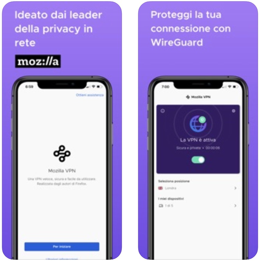 Mozilla VPN sbarca in Italia, protegge tutte le attività di rete