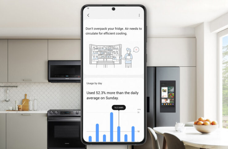 SmartThings di Samsung monitora il consumo di energia