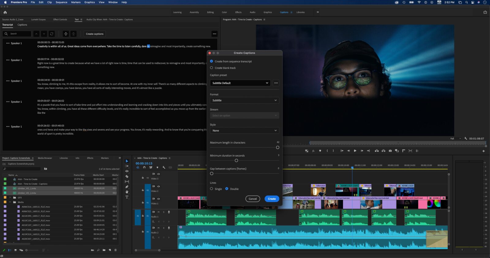 Adobe Premiere Pro in versione nativa per i Mac M1