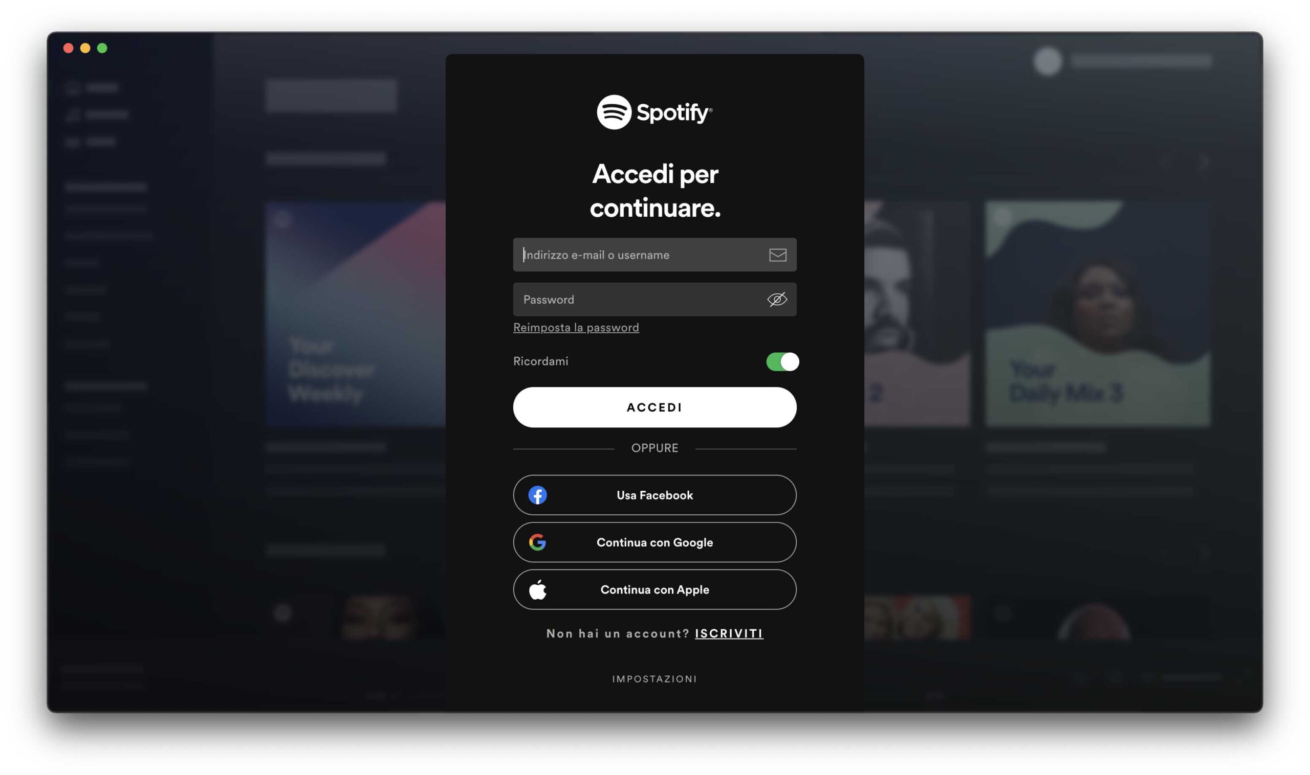Spotify Beta ora con supporto nativo per i Mac M1
