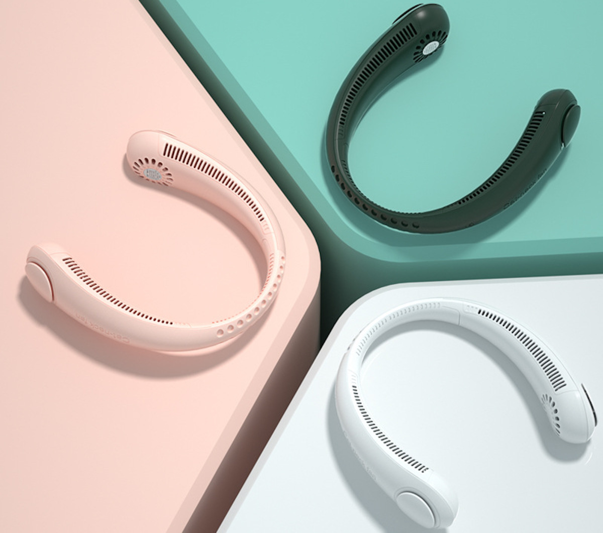 Estate fresca con il mini ventilatore da collo, in offerta lampo a 13 euro