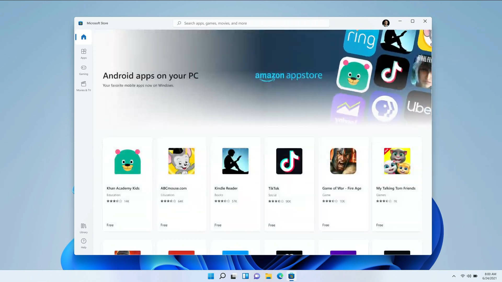 windows 11 app android amazon appstore 170397