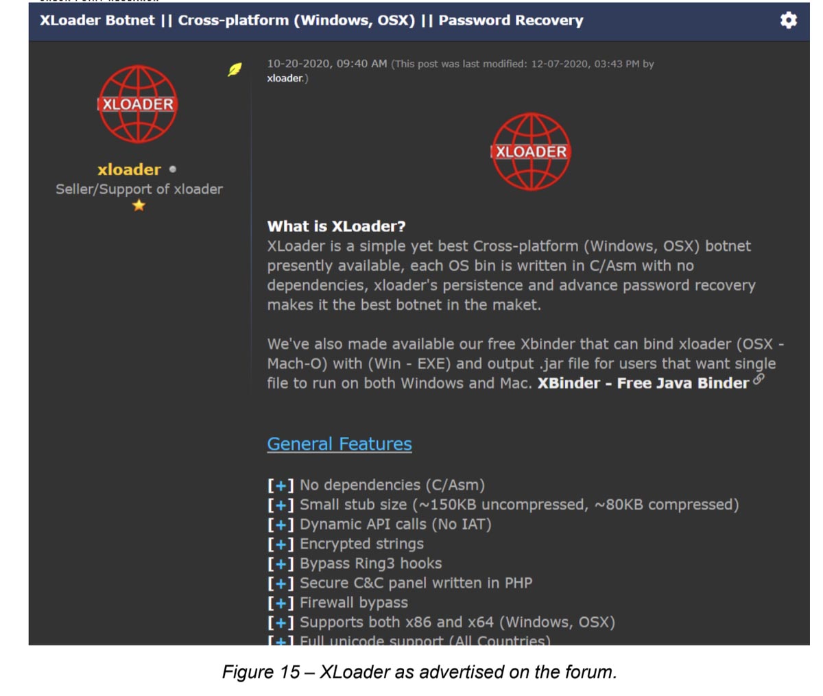 XLoader è un malware WIndows convertito anche per Mac