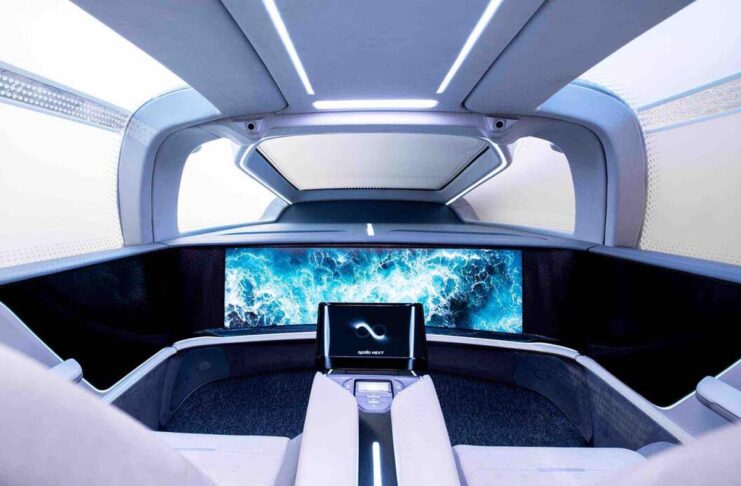 Robocar è il concept di un nuovo robotaxi a guida autonoma di Baidu