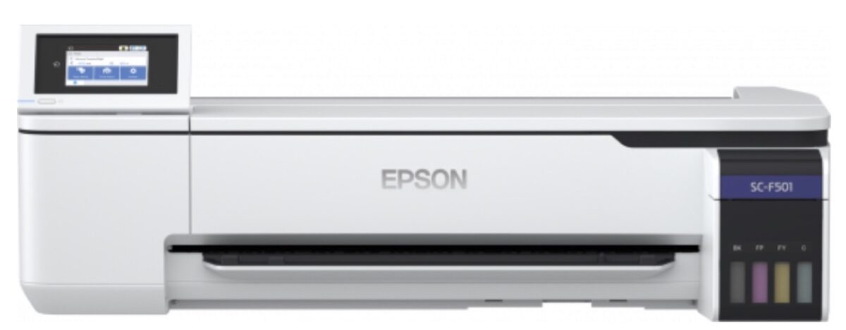 Con Epson SureColor SC-F501 la stampa a sublimazione diventa fluo