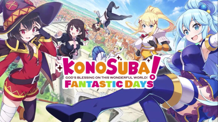 “KonoSuba: Fantastic Days”, nuovo gioco di ruolo per dispositivi mobili arriva il 19 agosto