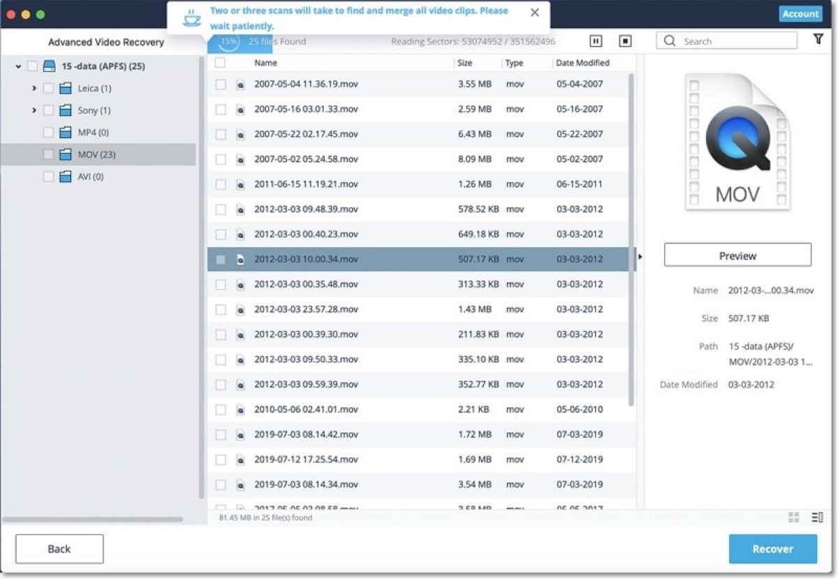 Come recuperare i dati da Mac con Wondershare Recoverit