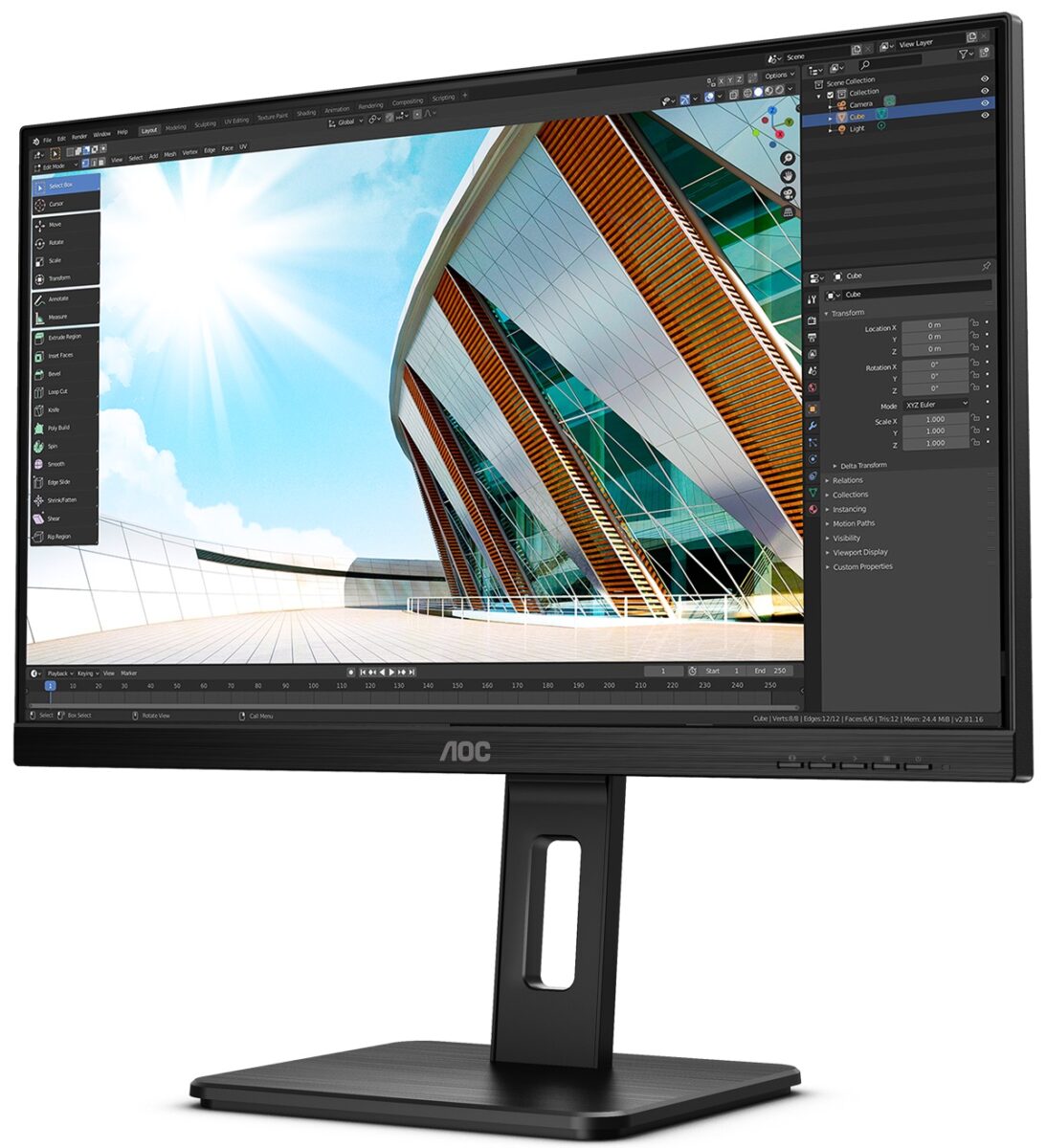 AOC P2, i nuovi monitor professionali sono tutti USB-C
