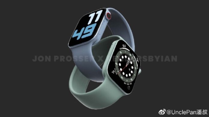 Dimensioni Apple Watch 7, potrebbe essere da 41 e 45 mm