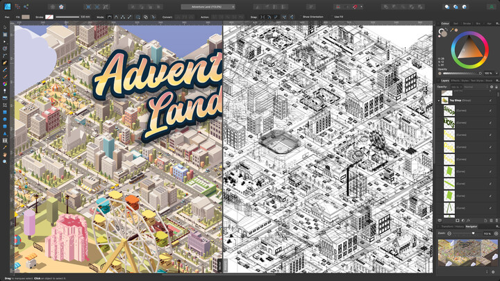 I software di Affinity aggiornati con ottimizzazioni nella gestione della memoria