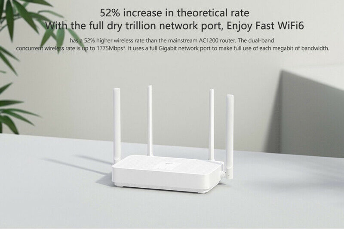 Il router Xiaomi AX1800, trasmissione fino a 1201 Mbps a soli 25 euro su eBay Il router Xiaomi AX1800, trasmissione fino a 1201 Mbps a soli 25 euro su eBay