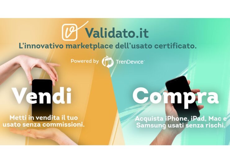 TrenDevice presenta Validato, il marketplace dell’usato certificato. Zero commissioni al lancio