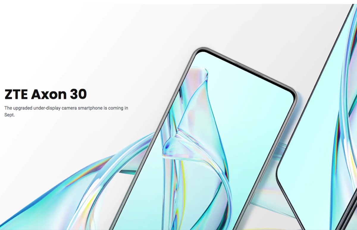 ZTE Axon 30 è lo smartphone con camera sotto il display a 499 euro