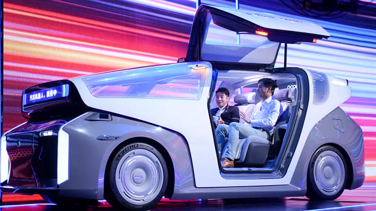 Robocar è il concept di un nuovo robotaxi a guida autonoma di Baidu