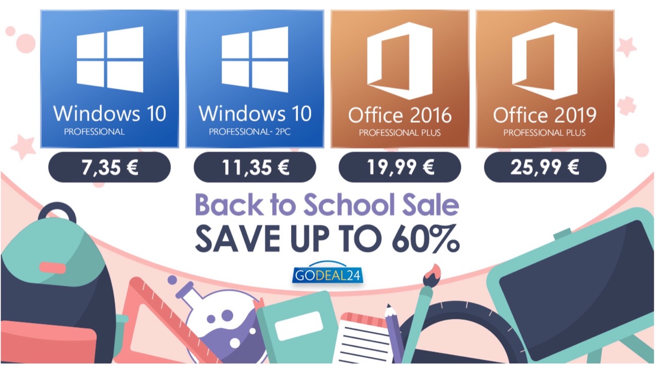 windows 10 godeal24 ritorno a scuola