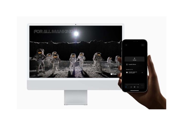 iOS 15, come vedere l’iPhone sullo schermo del Mac con AirPlay e macOS Monterey