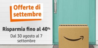Offerte di Settembre Amazon, le migliori ancora valide fino a mezzanotte