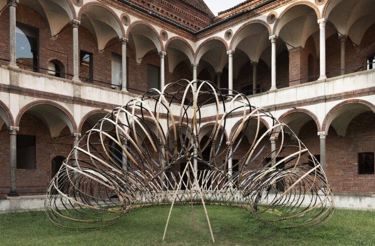 Sinfonia di luci e forme alla Milano Design Week con Bamboo Ring di Oppo