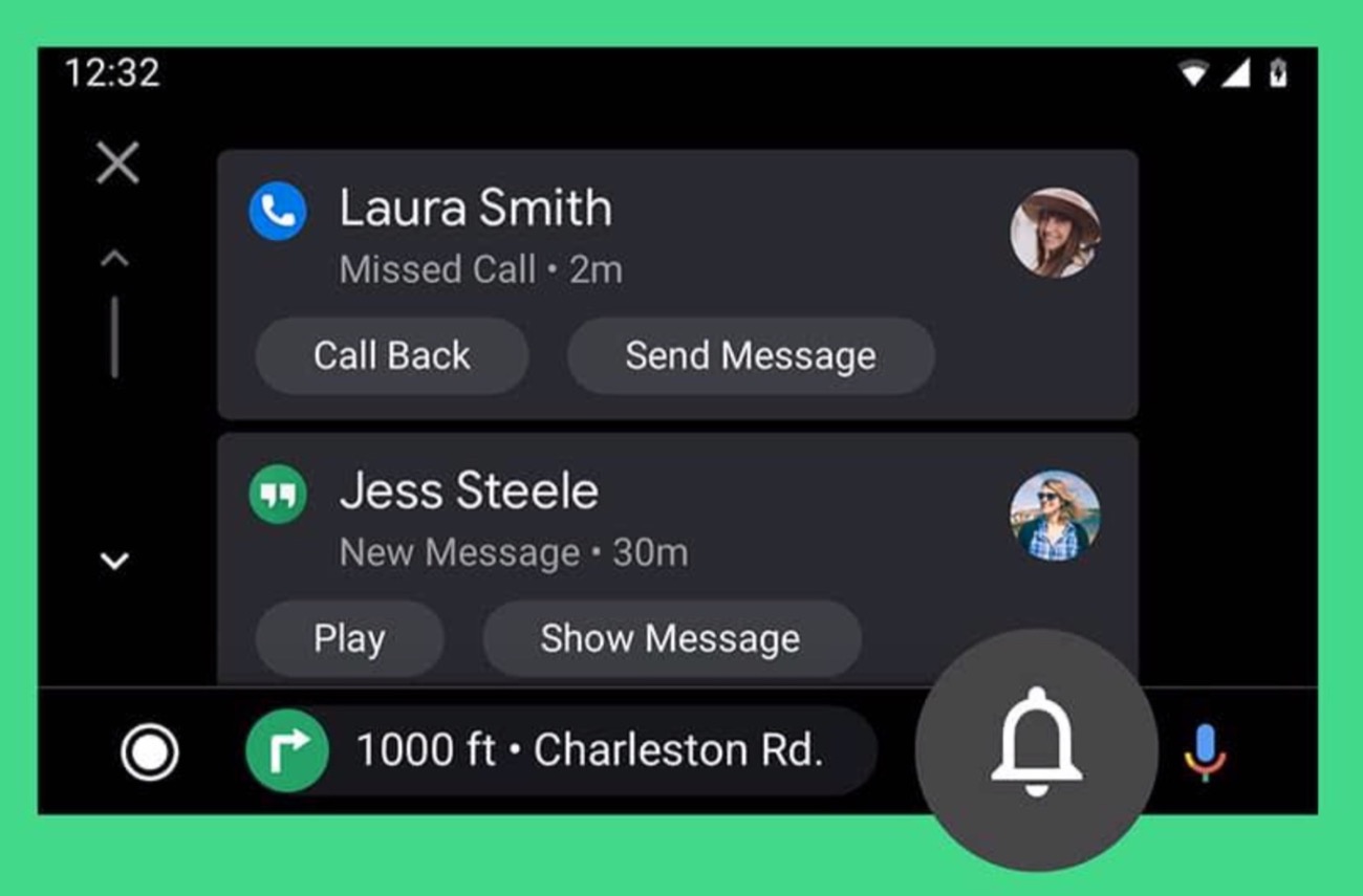android auto interfaccia