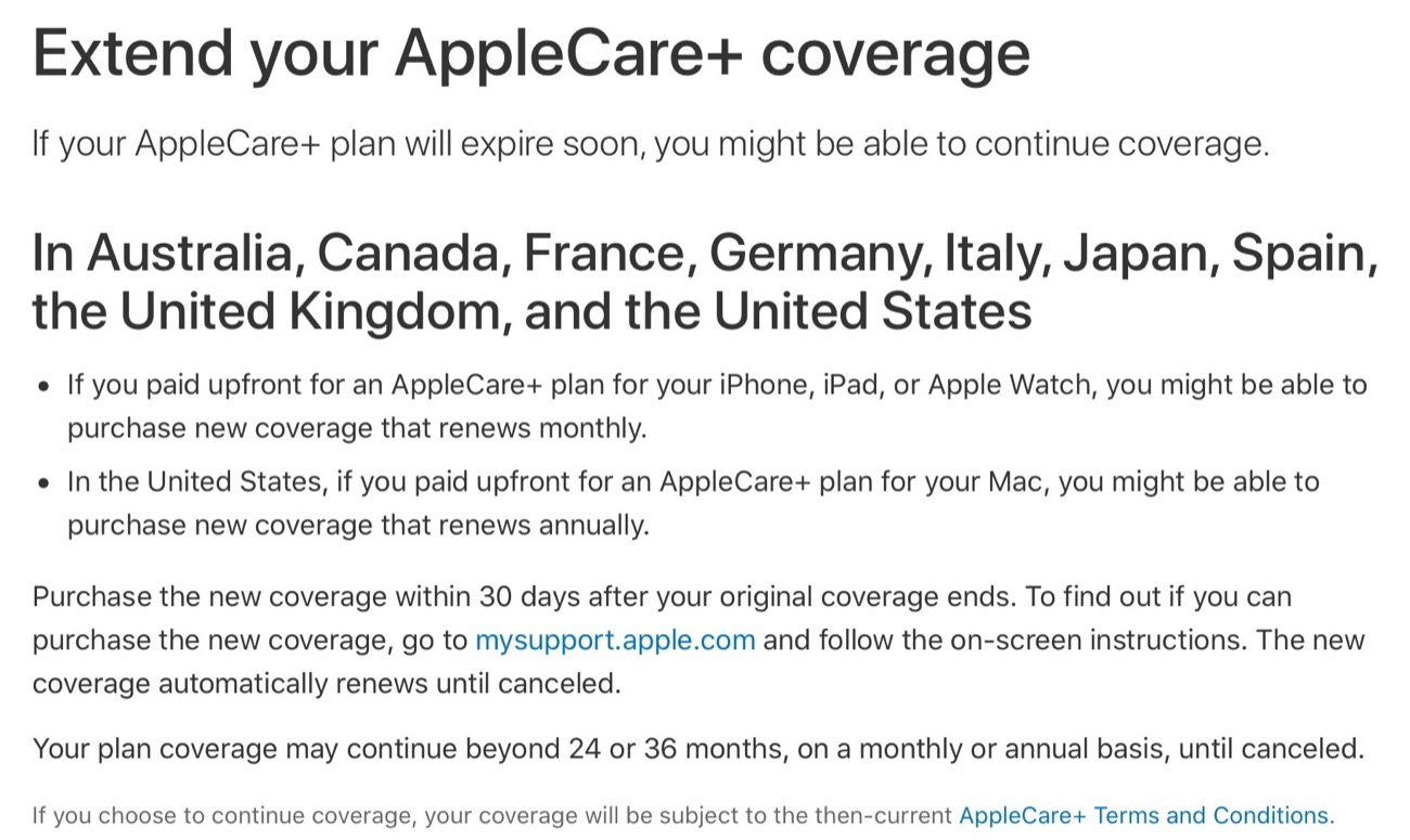 applecare italia