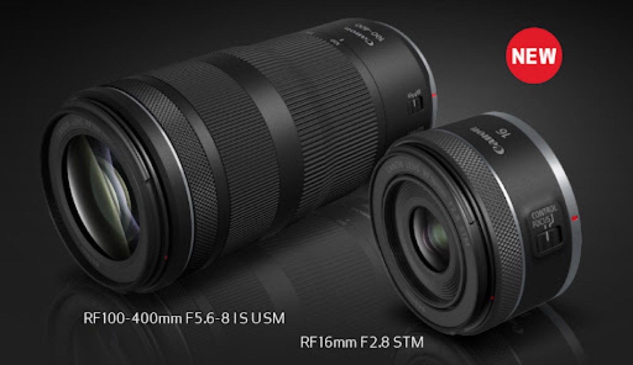canon obiettivi rf