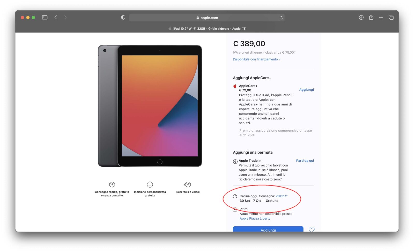 iPad, i tempi di consegna si allungano in concomitanza dell’evento Apple iPad, i tempi di consegna si allungano in concomitanza dell’evento Apple