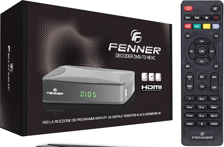 Solo 23,90 euro per il decoder DVB-T2 con YouTube