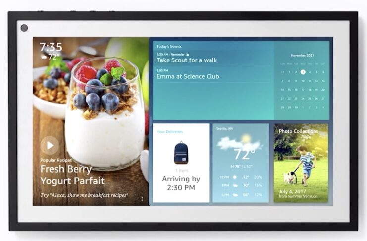 Amazon Echo Show 15: lo schermo con i widget rivoluziona la comunicazione di Alexa