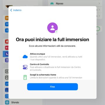 Come usare Full Immersion su iOS e Apple Watch