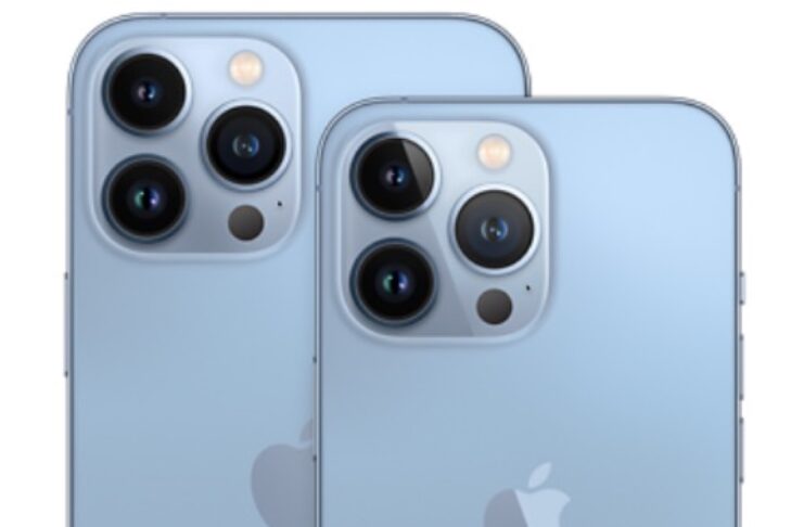 Le fotocamere di iPhone 13 Pro e Max sono identiche