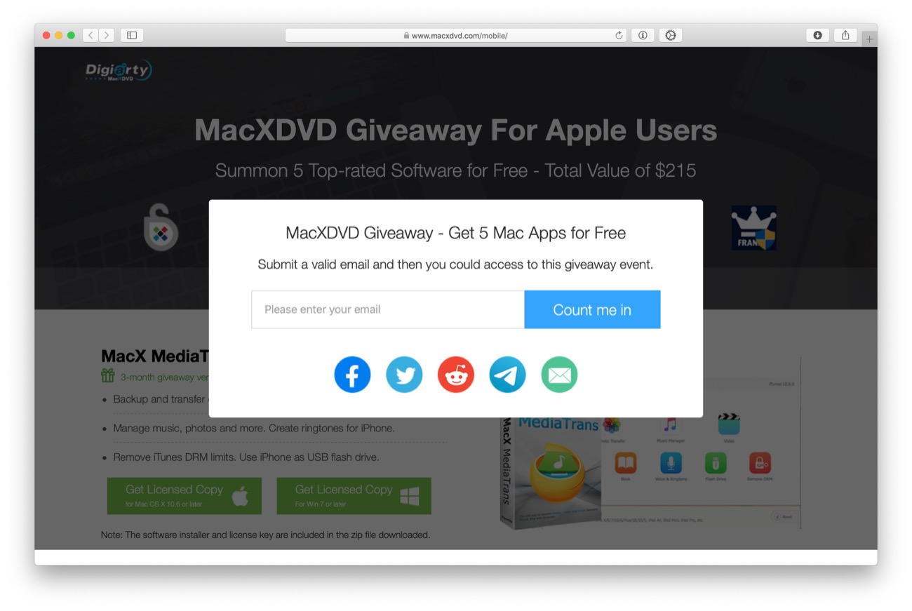 5 software mac gratis