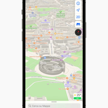 Apple rilascia la nuova versione di Mappe in Italia