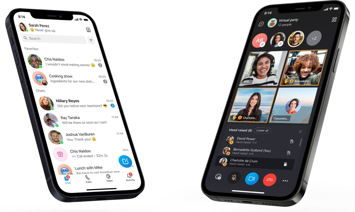 Skype per iPhone e Mac cambia faccia