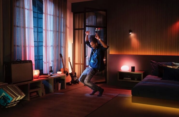 Philips Hue si sincronizzano con Spotify